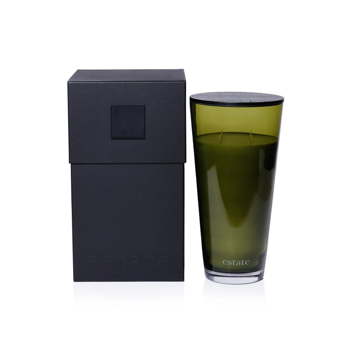 Estate Large Candle - 115 oz Olive/Palm (Set 0f 2)