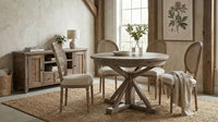 Belinda Antique Linen Dining Chair (Set of 2)