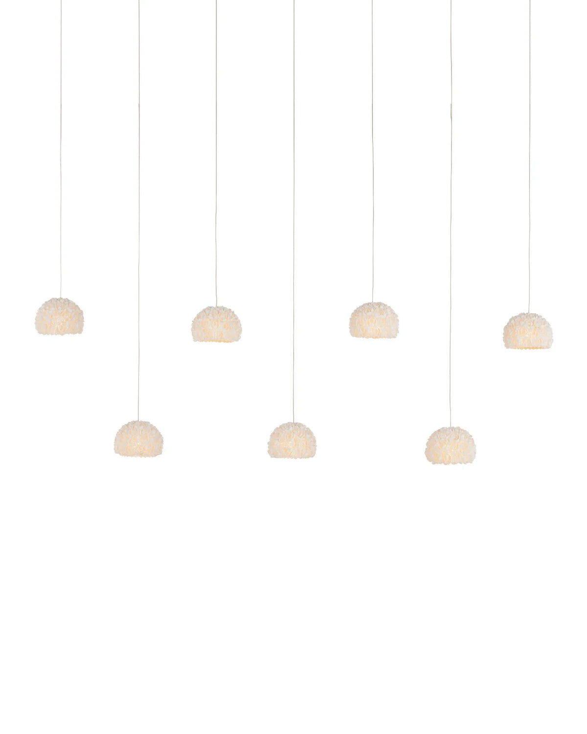 Virtu 7-Light Linear Multi-Drop Pendant