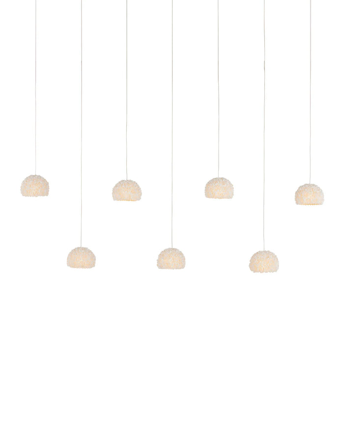 Virtu 7-Light Linear Multi-Drop Pendant