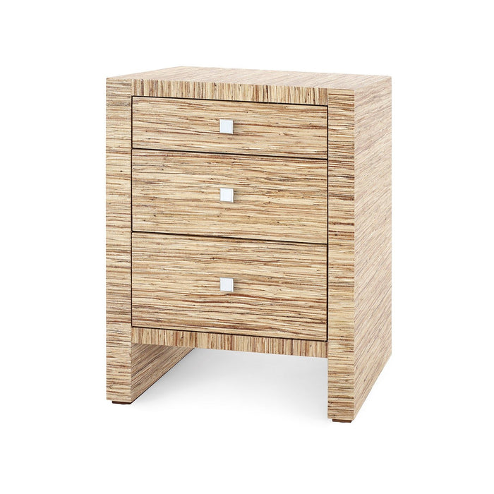 Kynlee 3 Drawer Papyrus End Table/Nightstand