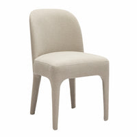 Margarette Modern Upholstered Beige Dining Chair (Set of 2)