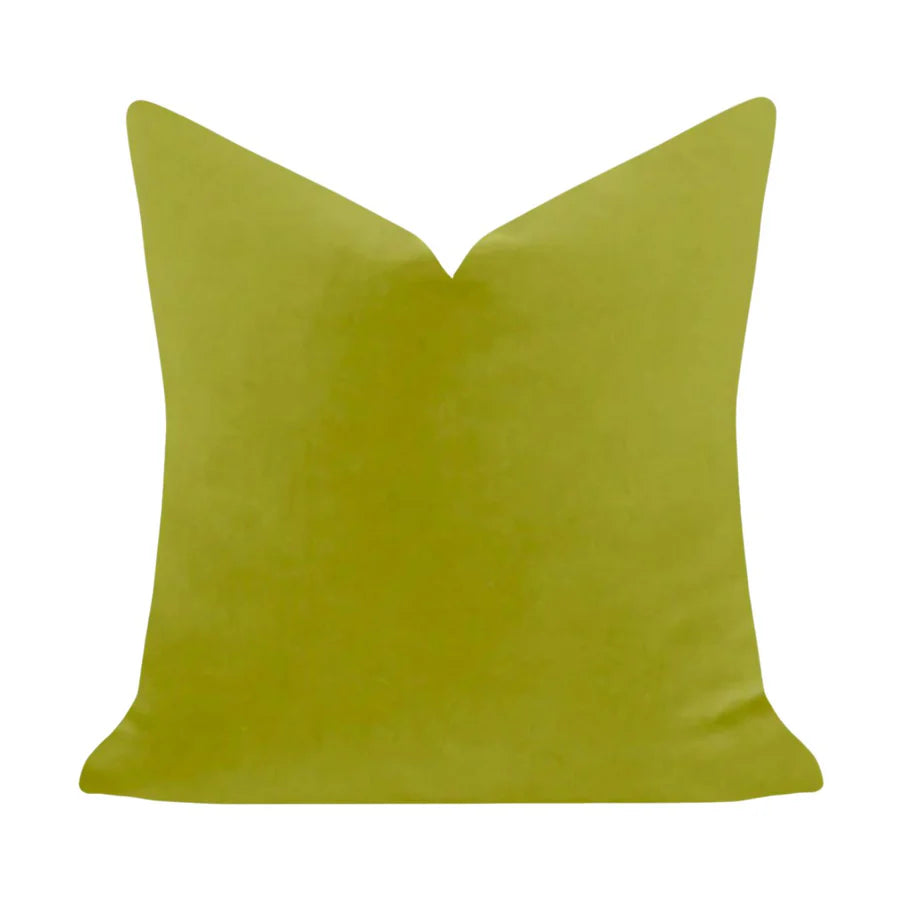 Serenity Green Velvet Pillow (3 Sizes Available)