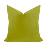 Serenity Green Velvet Pillow (3 Sizes Available)