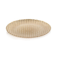 Braided Gold 13" Round Plate - Set of 12