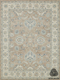Nell Light Brown/Ivory  Luxury Area Rug