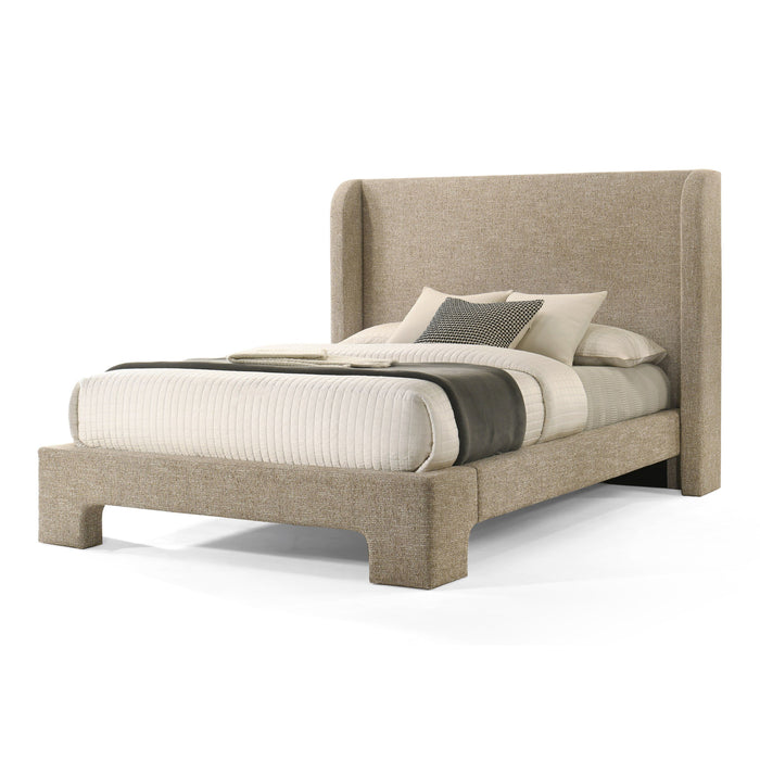 Mirabelle Modern Beige Bed