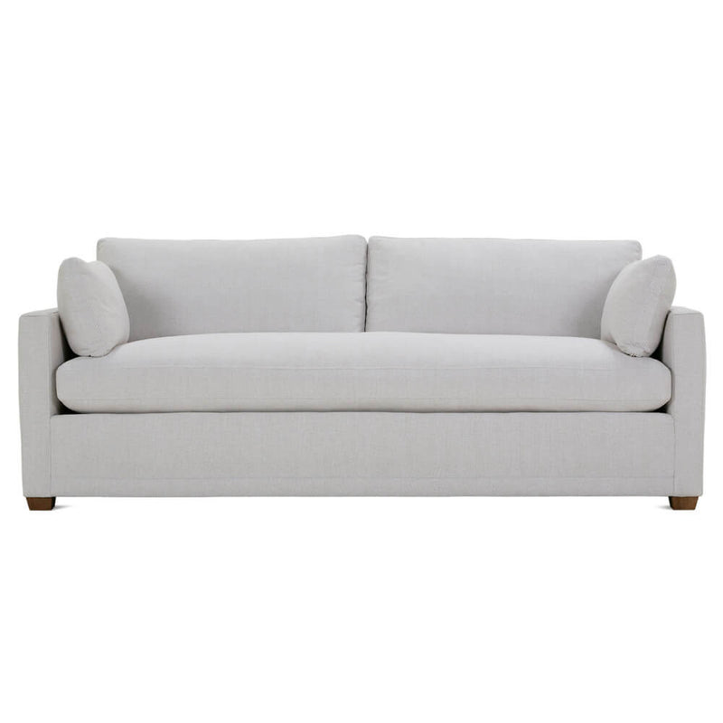 Decker 88" Natural Upholstered Down Sofa