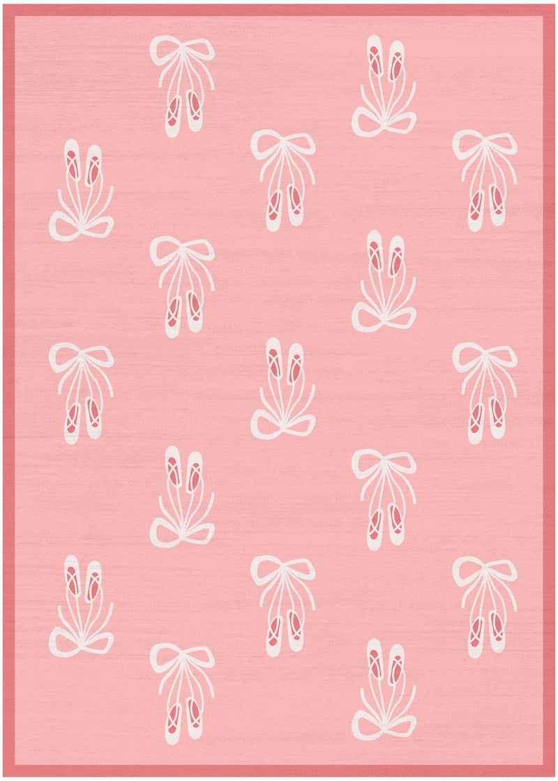 Ballerina Pink Area Rug