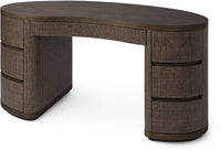 Hawthorne Brown Grasscloth Desk