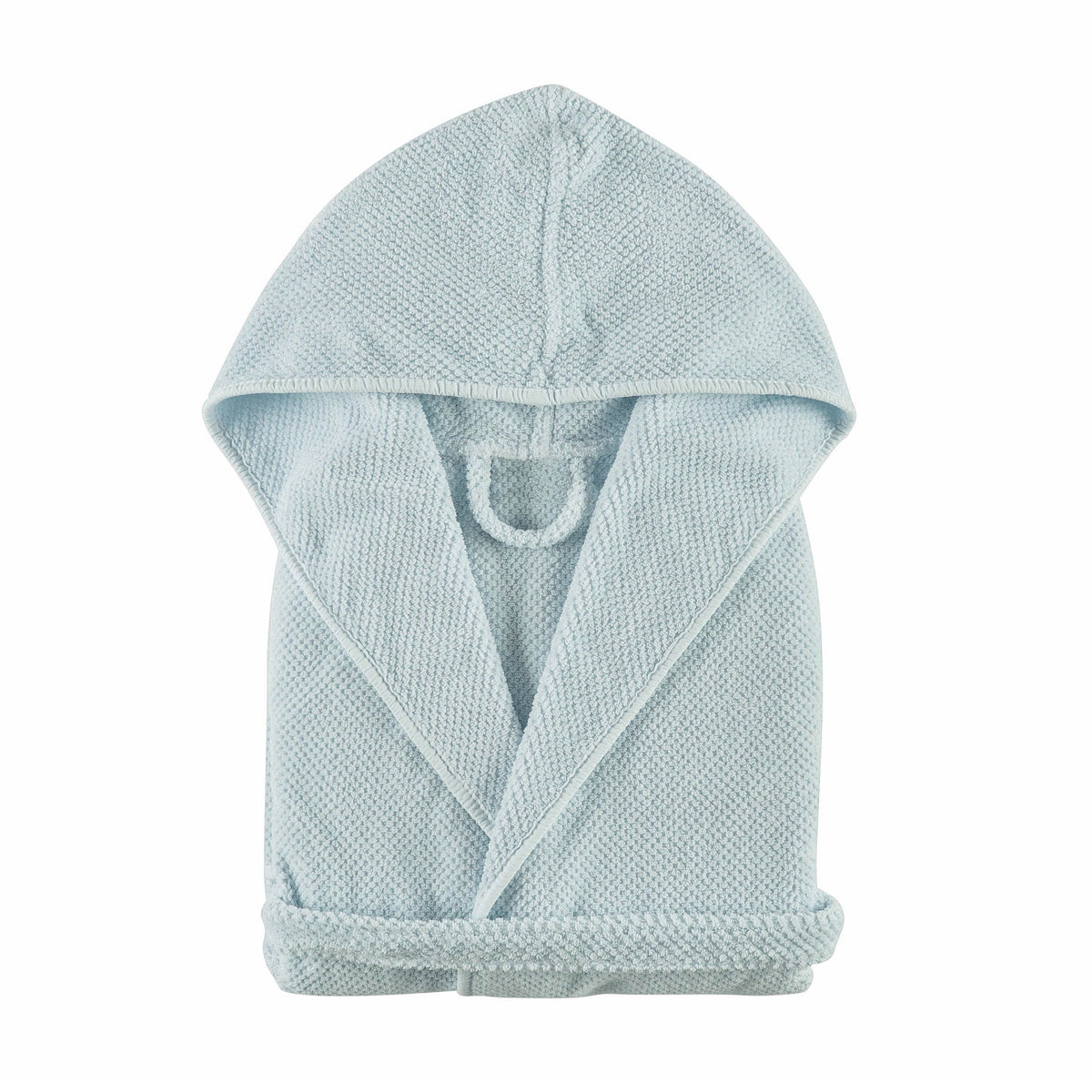 Bee Waffle Sea Mist Kids Luxury Bath Robe