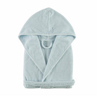 Bee Waffle Sea Mist Kids Luxury Bath Robe