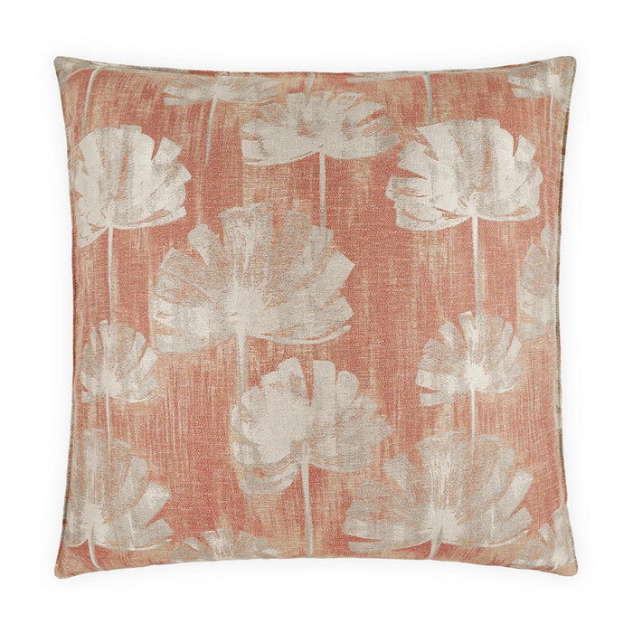 Leah Superior Quality Luxurious Coral Pillow