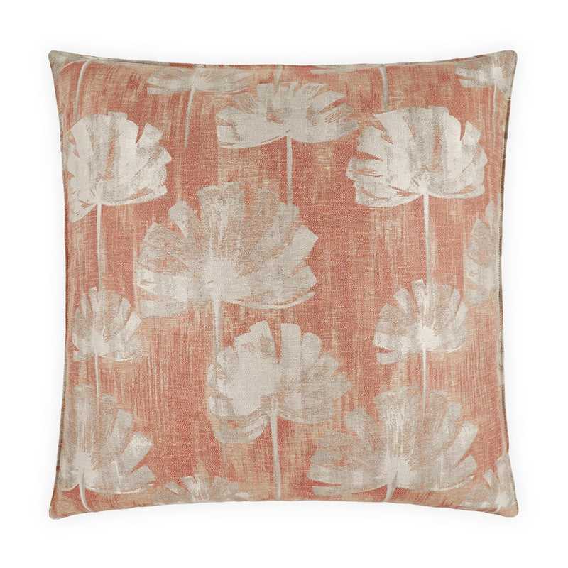 Leah Superior Quality Luxurious Coral Pillow