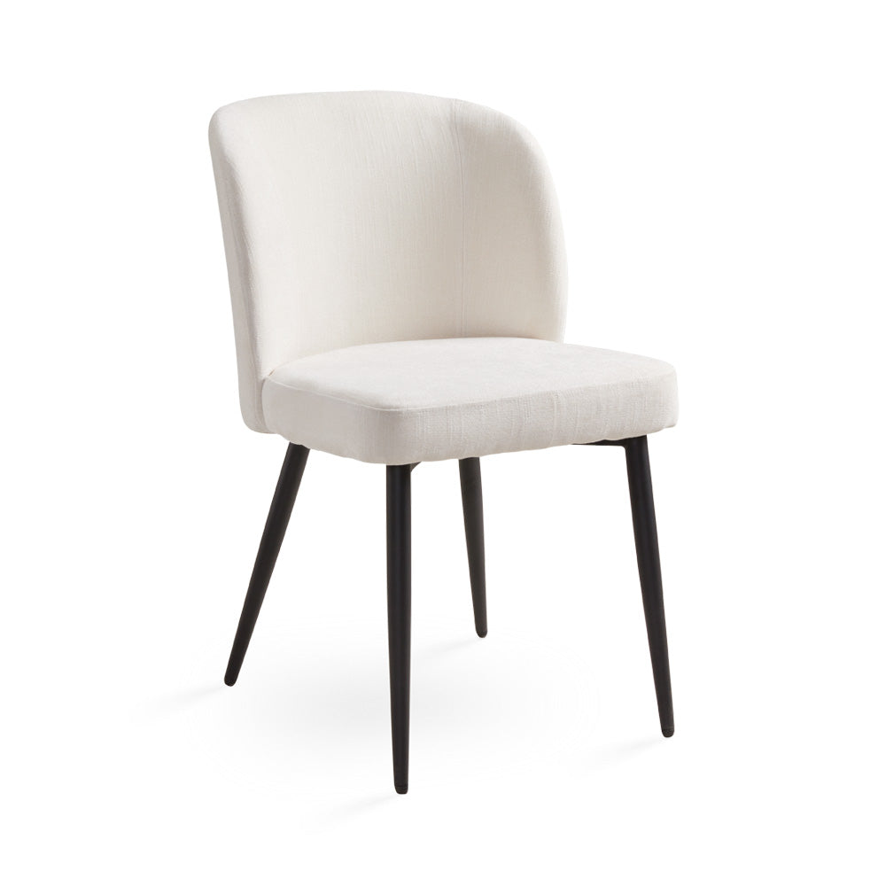 Anita Ivory Linen Dining Chair