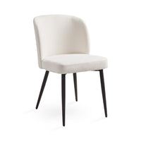 Anita Ivory Linen Dining Chair