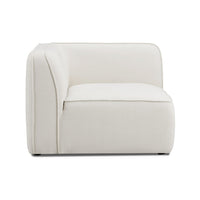 Travie Sand Upcycled Performance Linen Corner Chair