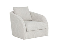 Wexford Greige Swivel Accent Chair