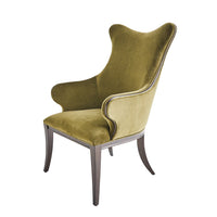 Soho Moss Velvet Chair