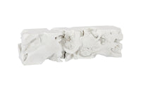 Wyn 59" Natural Indoor/Outdoor Off White Roman Bench