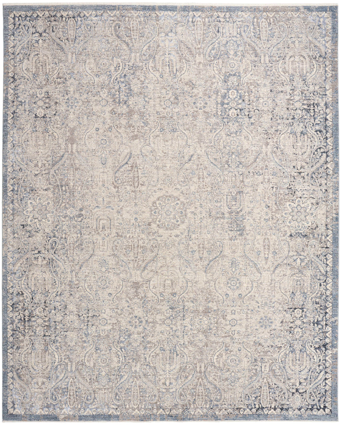 Delphine Grey Blue Area Rug