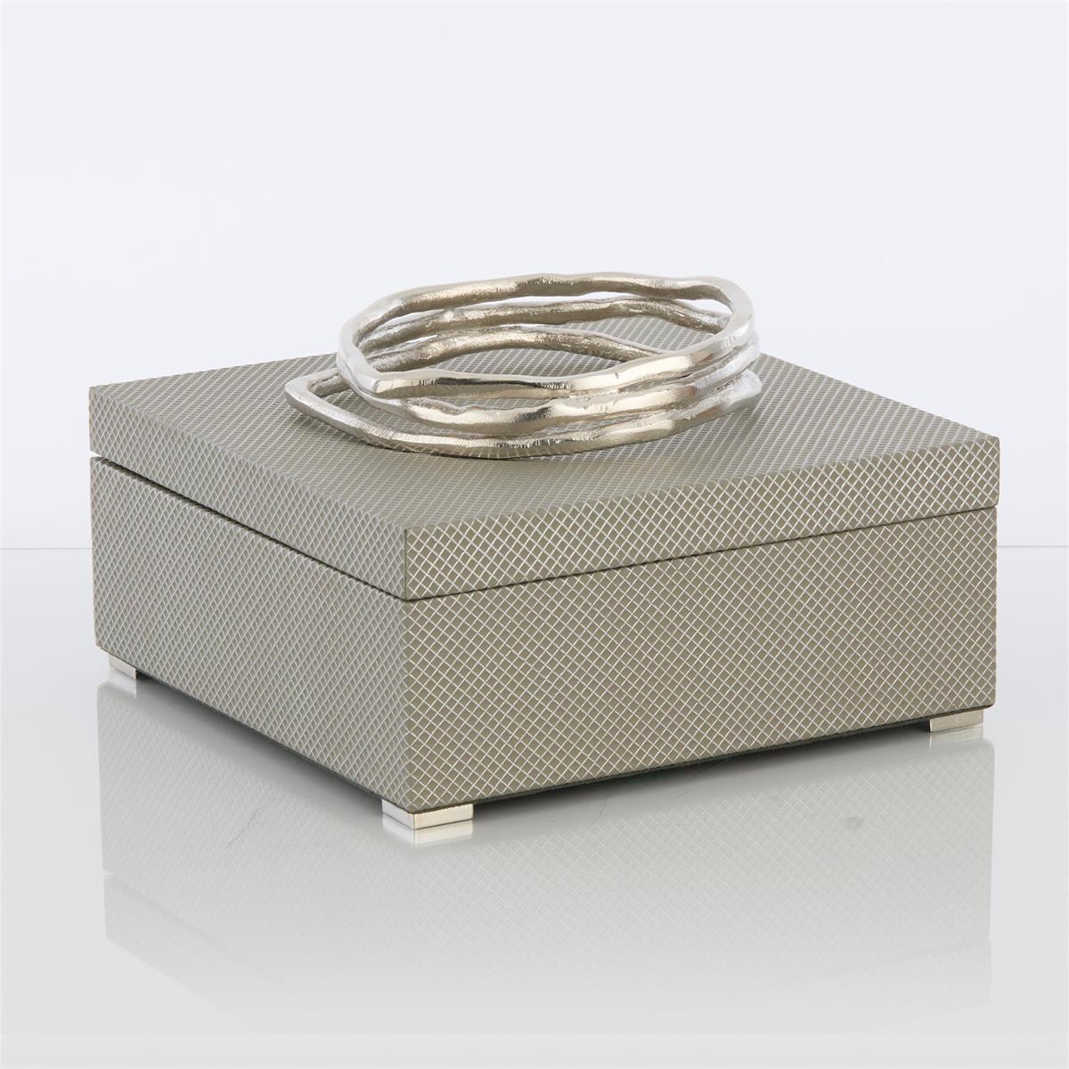 Alice Silver Coil Box