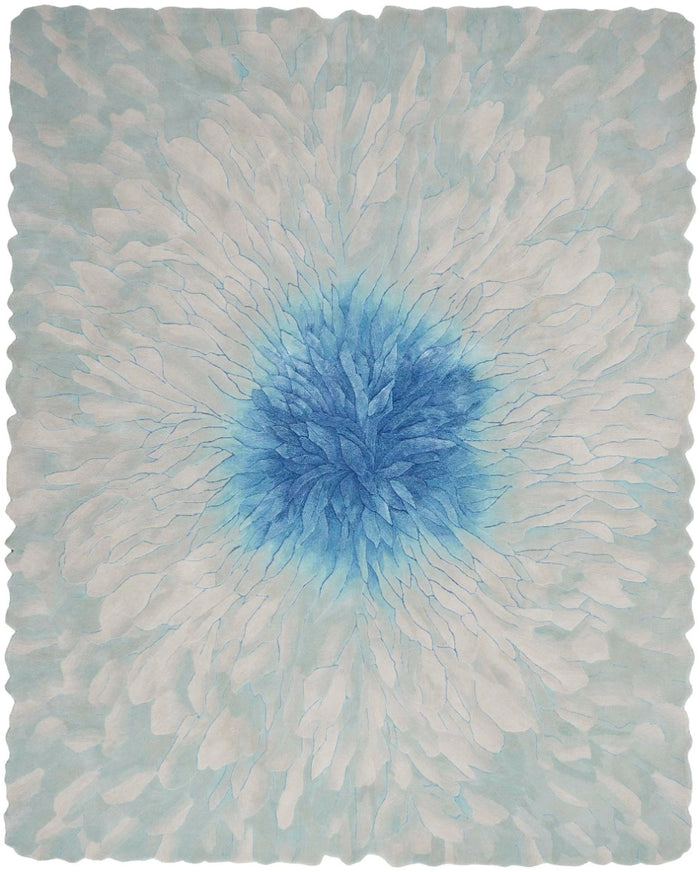 Vivid Blue Area Rug