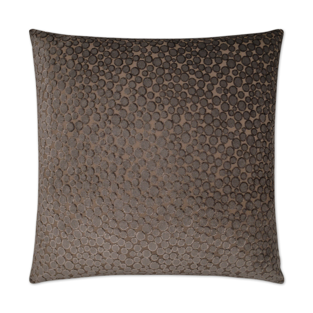 Tiffany Superior Quality Luxurious Mocha Polka Dot Pillow