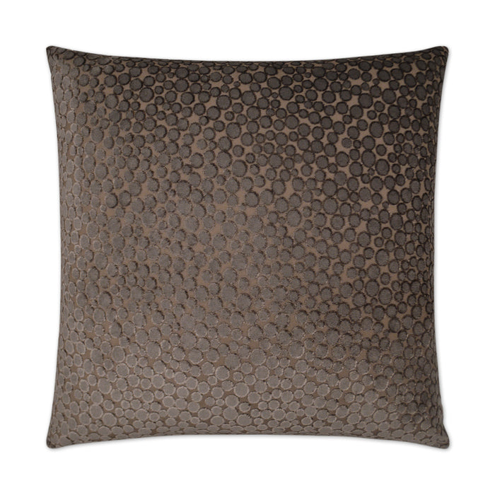 Tiffany Superior Quality Luxurious Mocha Polka Dot Pillow