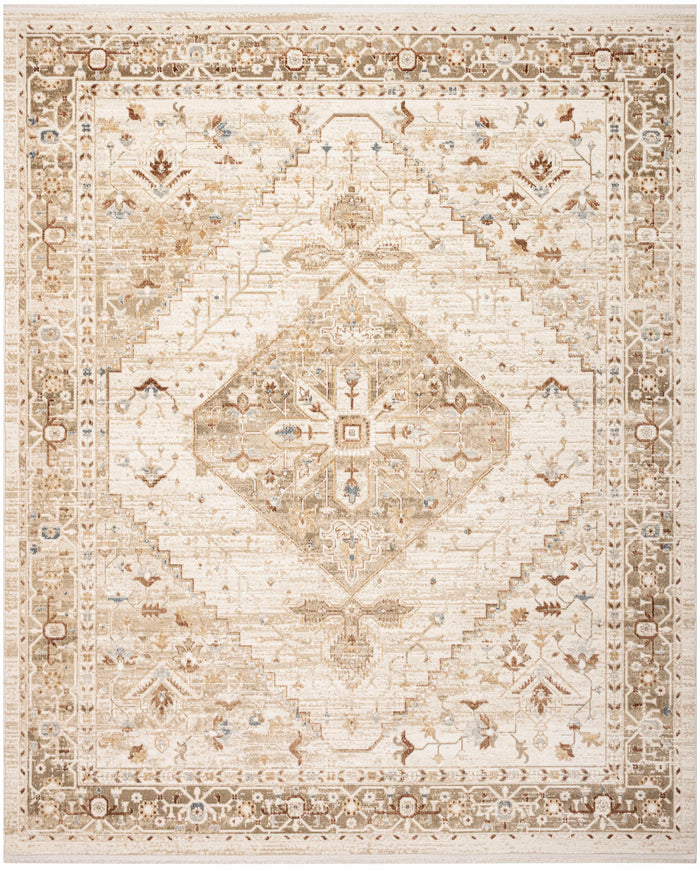 Isabeau Ivory Taupe Area Rug