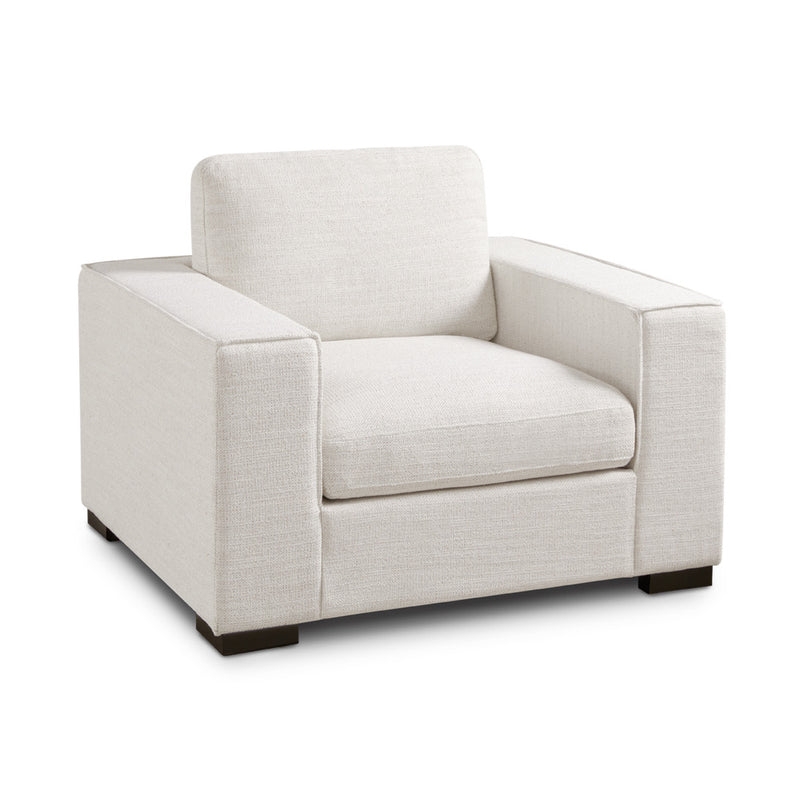 Vianna Grey Linen Accent Chair