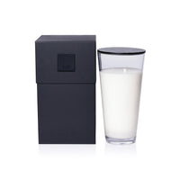 Estate Large Candle - 115 oz Clear/Aqua (Set 0f 2)