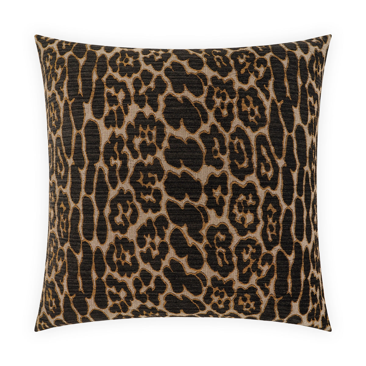 Leopard Superior Quality Luxurious Espresso Pillow