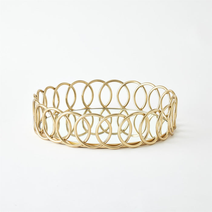 Bree 16" Gold Tray