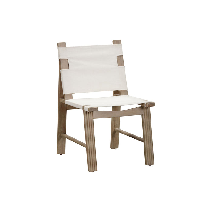 Essie Cream Outdoor Dining Chair - Set of 2