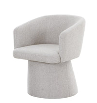 Martie Modern Light Grey Fabric Dining Chair