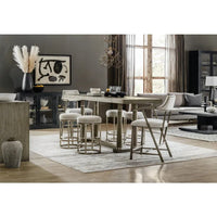 Tribeca Upholstered Champagne Counter Stool