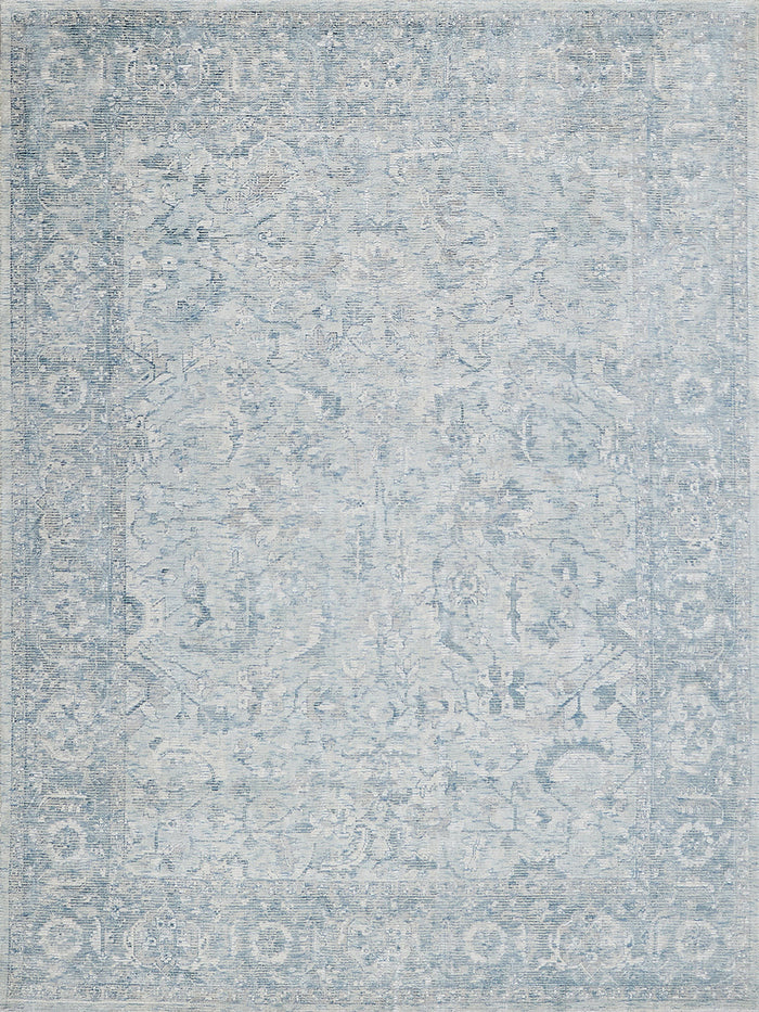 Heritage Ivory/Blue Luxury Area Rug