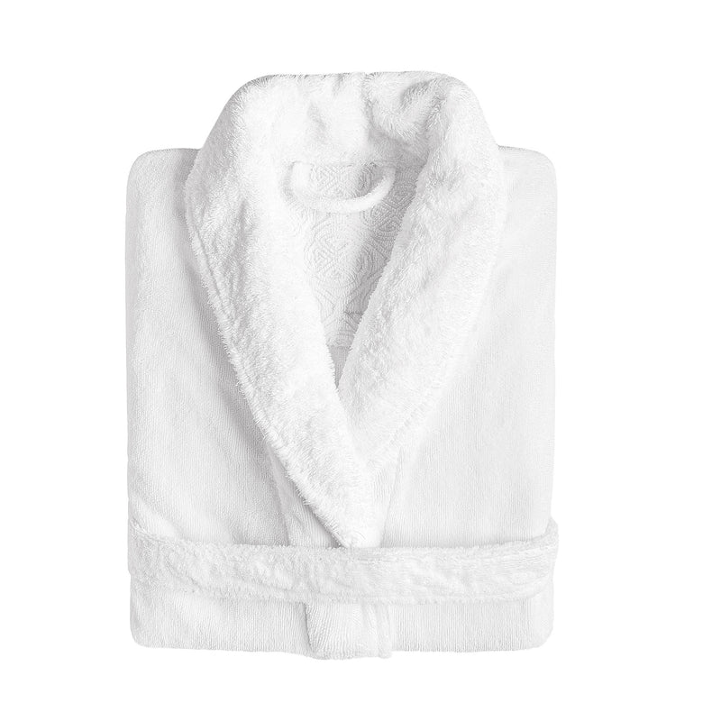 Egoist White Luxury Bath Robe