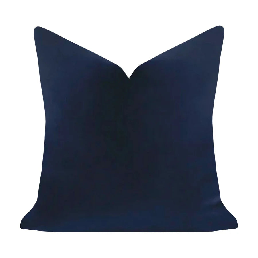 Serenity Blue Velvet Pillow (3 Sizes Available)