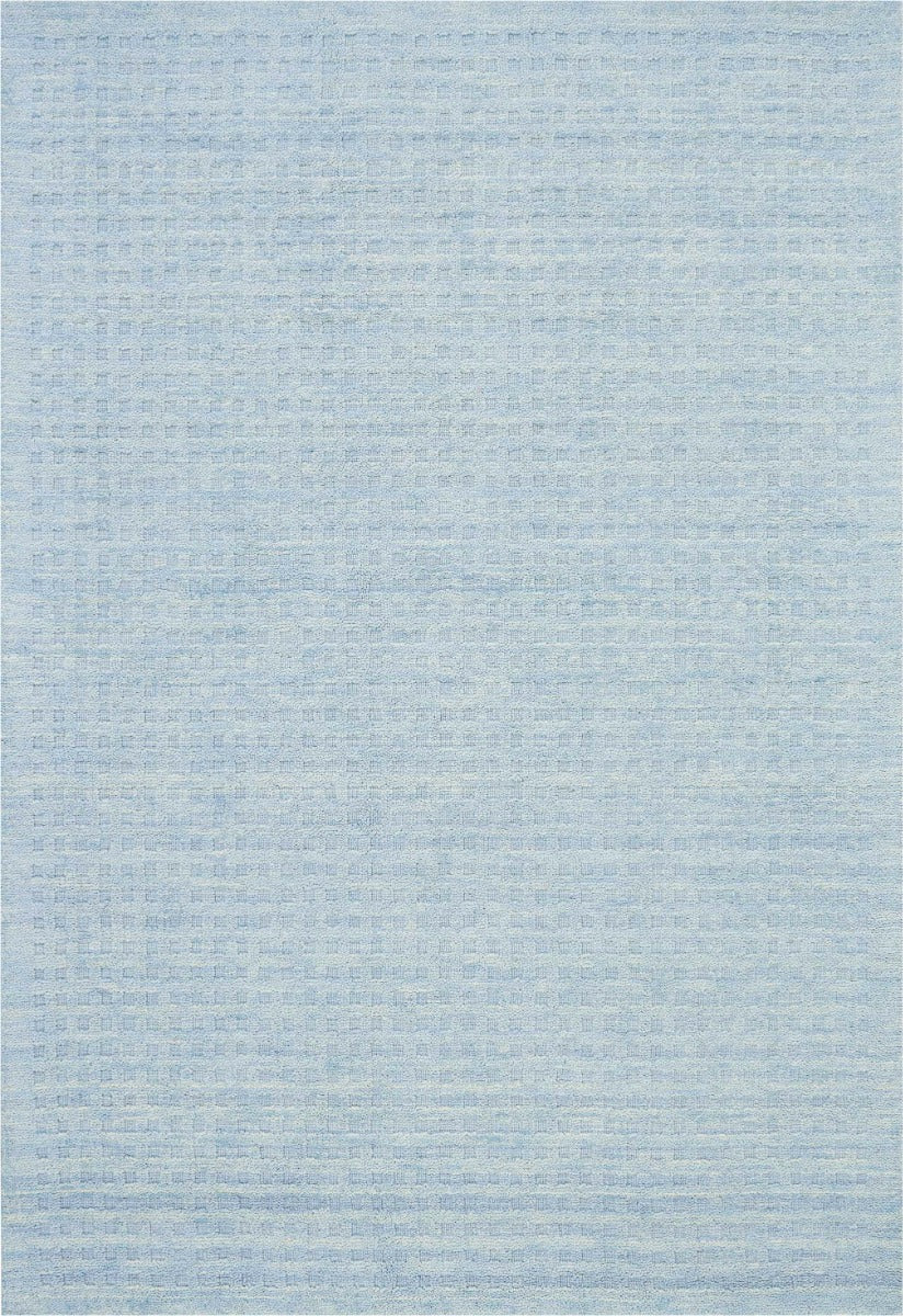 Melinda Sky Blue Wool Area Rug