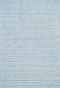 Melinda Sky Blue Wool Area Rug