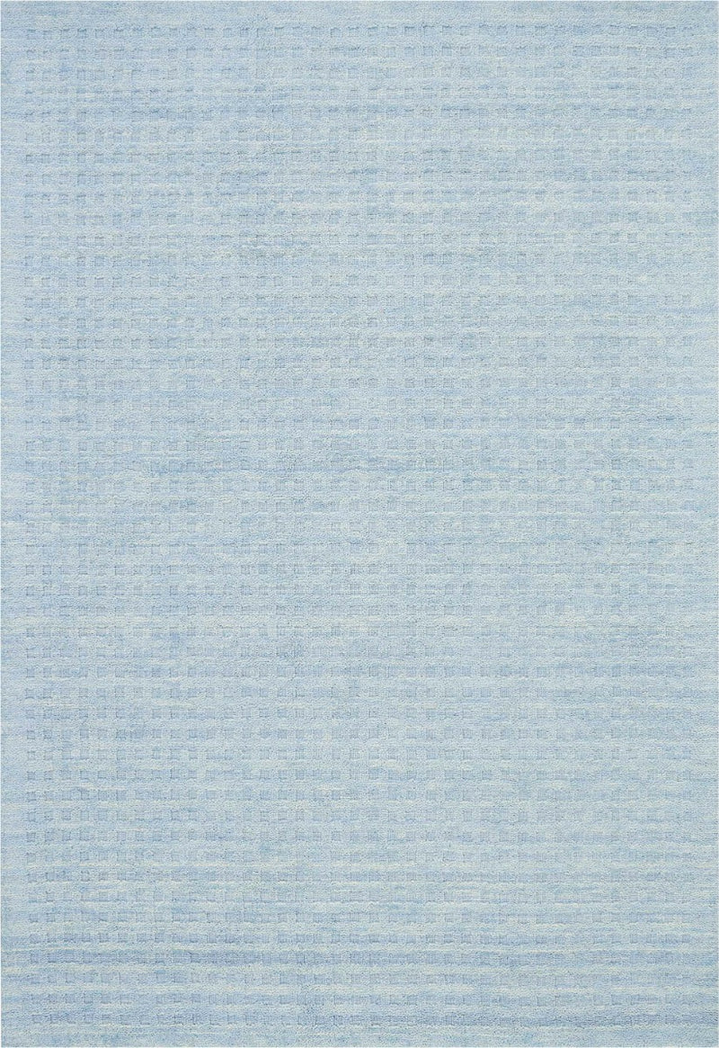 Melinda Sky Blue Wool Area Rug