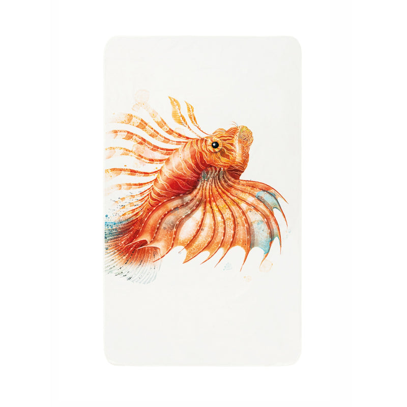 Lion Fish Luxury Beach Towel