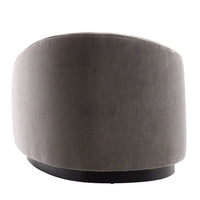 Turner 71" Chaise Sharkskin Velvet Grey Ash Right Arm
