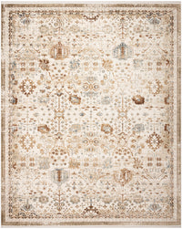 Isabeau Rust Ivory Area Rug