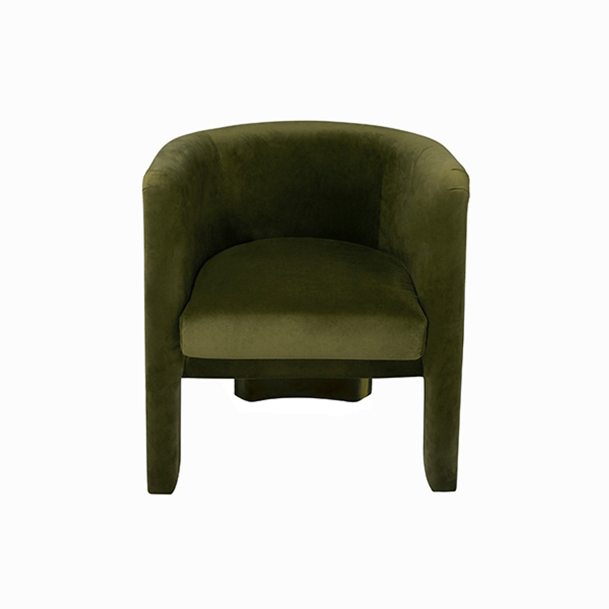 Georgina Velvet Olive Accent Chair