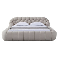 Nicoma Modern Beige Bed