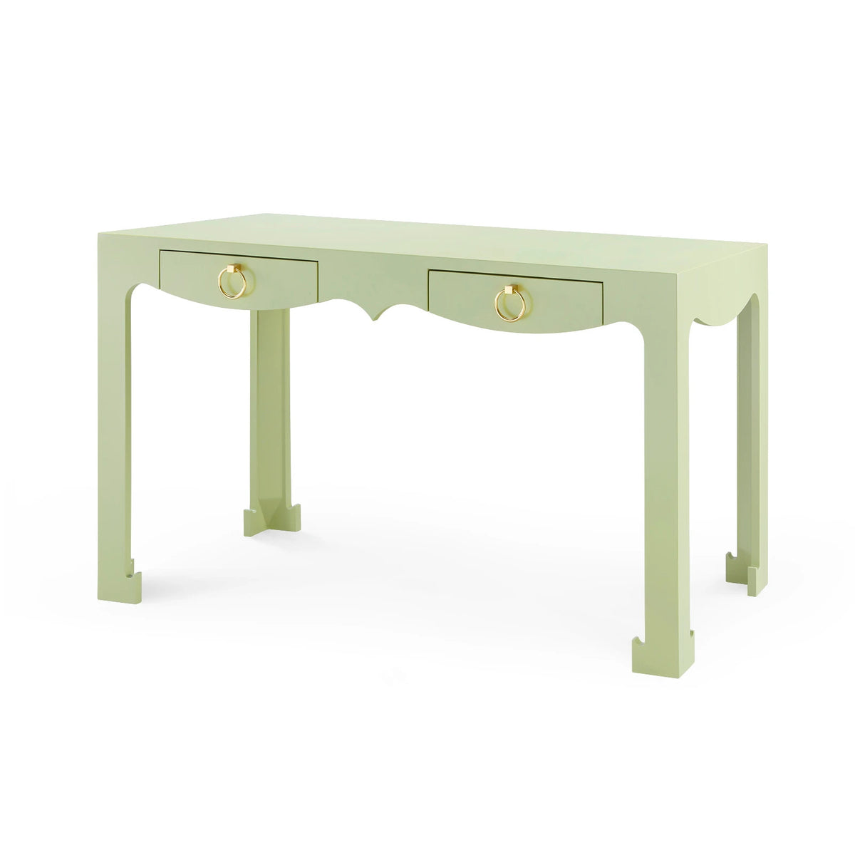 Maylee 47.25" Green & Gold Console/Desk