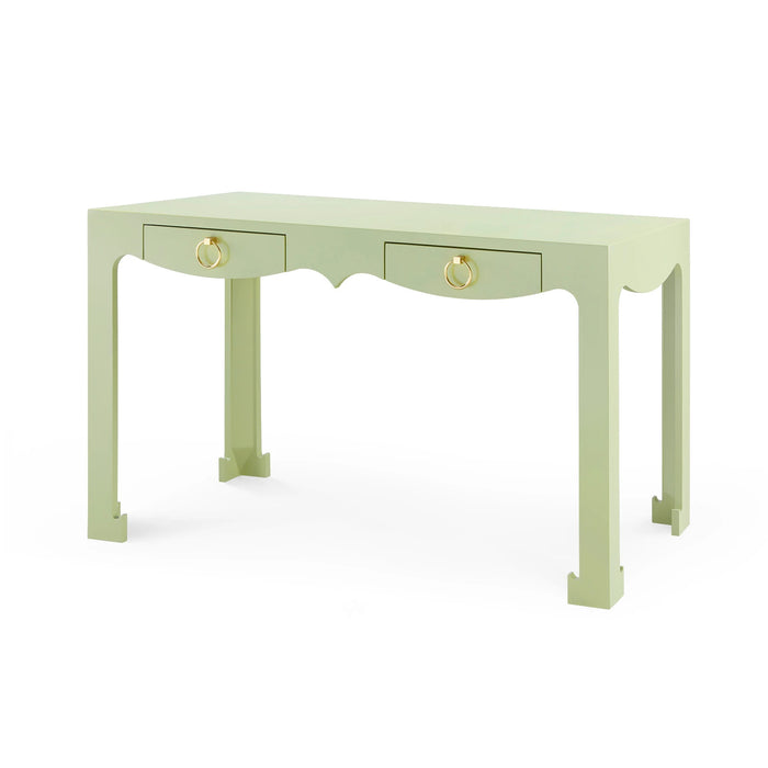 Maylee 47.25" Green & Gold Console/Desk